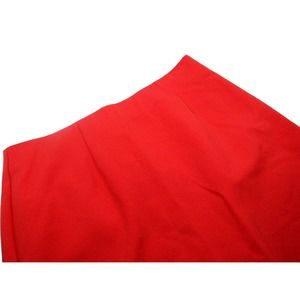 J. Jill Womens Soft Stretch Pleated Pull On Pencil Skirt Red M Tall‎